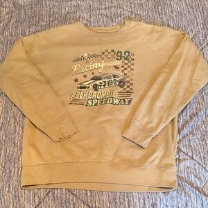 Abercrombie Race Car Speedway Sweater